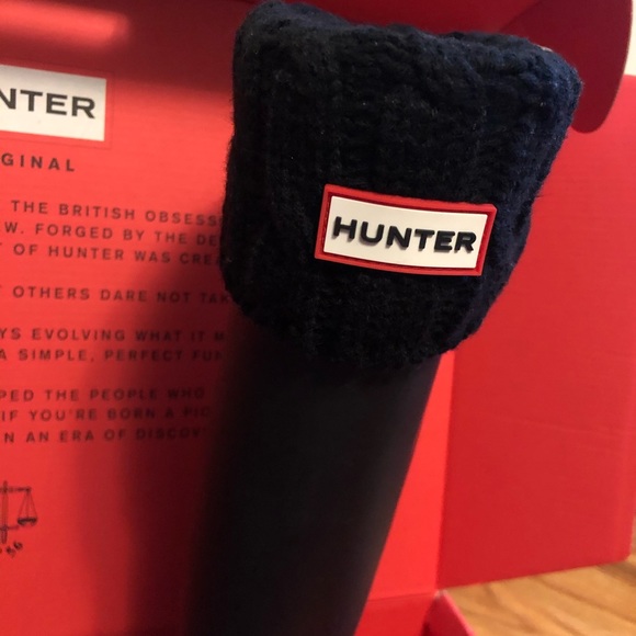 Hunter Black Original Women’s Tall Rainboots - Picture 4 of 7